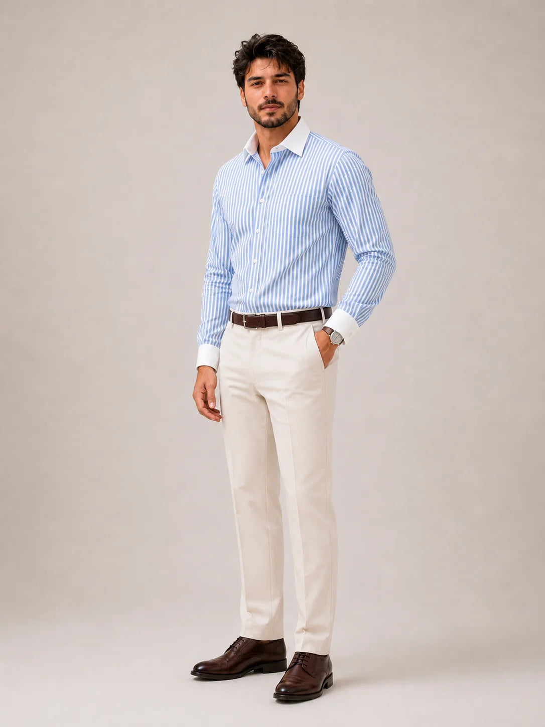 Sapphire Stripe Shirt