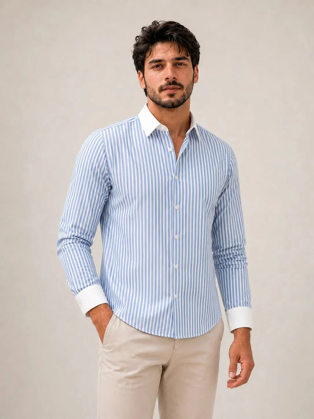 Sapphire Stripe Shirt