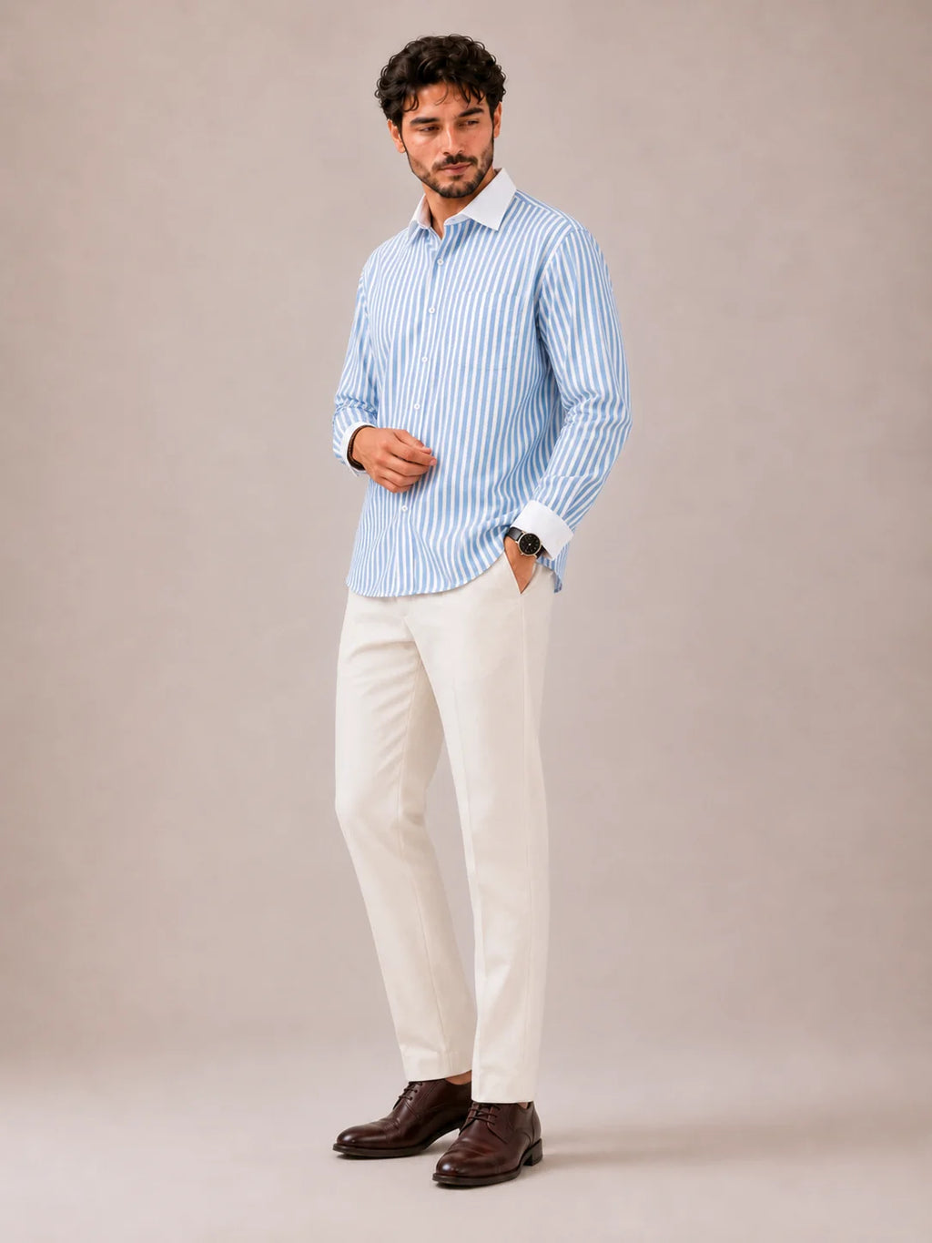Sapphire Stripe Shirt