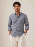 Cobalt Grid Shirt