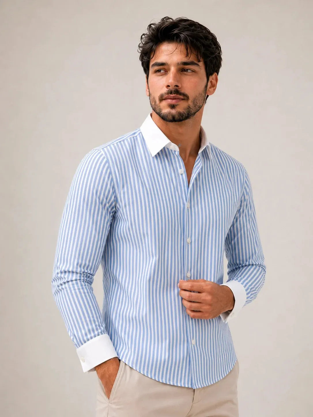 Sapphire Stripe Shirt